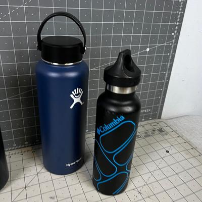 5 Water Bottles 