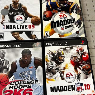 (9) Sporting Play Station 2 Games 