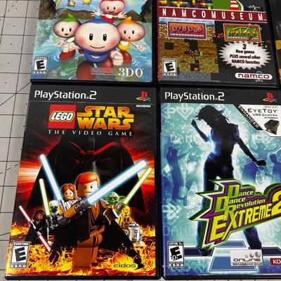 (9) Children "rated E for Everyone" Play Station 2 Games 