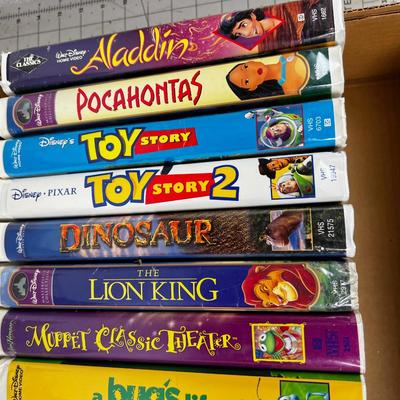 ALL THE DISNEY Clam Shell VHS Movies (30) WOW!!! 