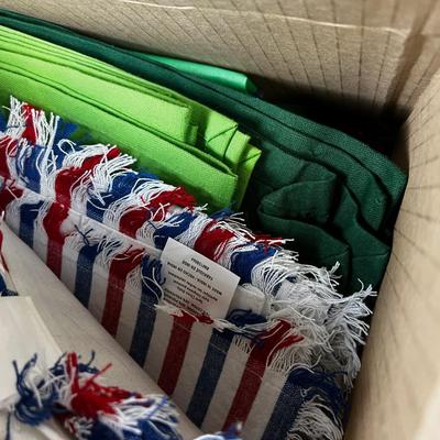 Extra Large Load of Dish Towels, Placemats and Table Clothes