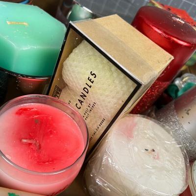 Tray of Scented Candles 