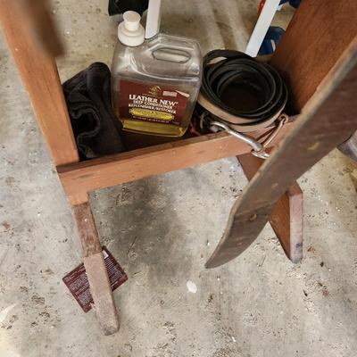 Blue Ridge Horse Saddle 15" & Rack