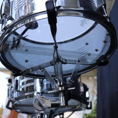 Lot of 3 Snare Drums incl Gretsch Brooklyn Snare Drum and Pearl Export Series Snare Drum
