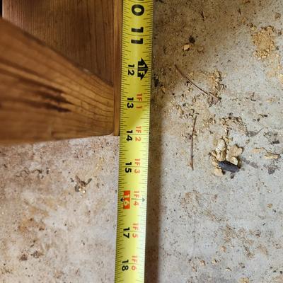 Unfinished Mantel & Corbels