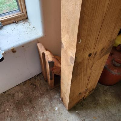 Unfinished Mantel & Corbels