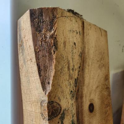 Unfinished Mantel & Corbels