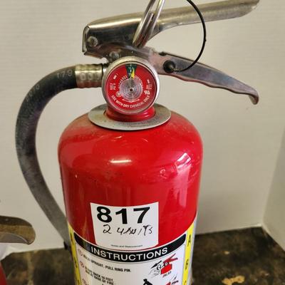 2 Fire Extinguisher Amerex  Badger