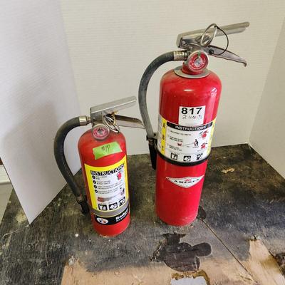 2 Fire Extinguisher Amerex  Badger