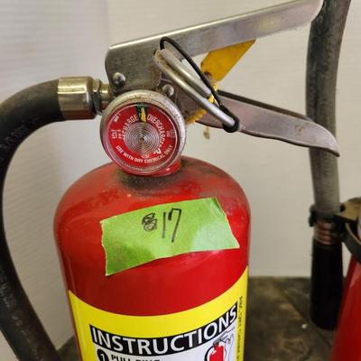 2 Fire Extinguisher Amerex  Badger