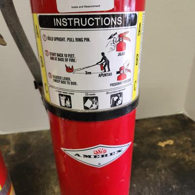 2 Fire Extinguisher Amerex  Badger