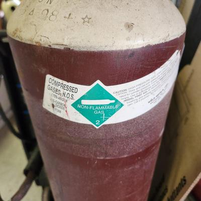 75% Argon 25% CO2 Welding Gas Cylinder Tank