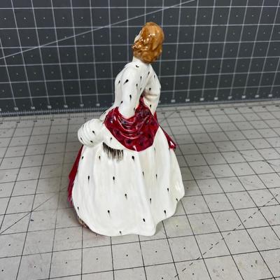 Royal Doulton Figurine Titled "Ermine Coat" 