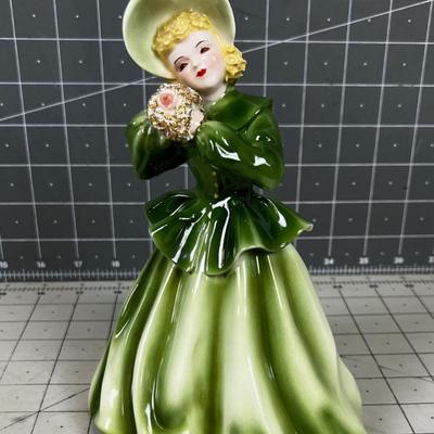 Vintage 1960's Ceramic Woman 