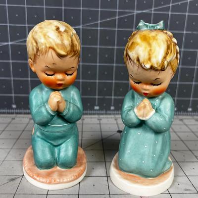 GOBEL HUMMEL Boy & Girl Praying 