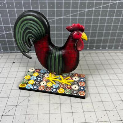 Rooster Decor' Resin