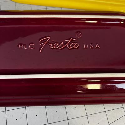 2 Fiesta Serving Trays 