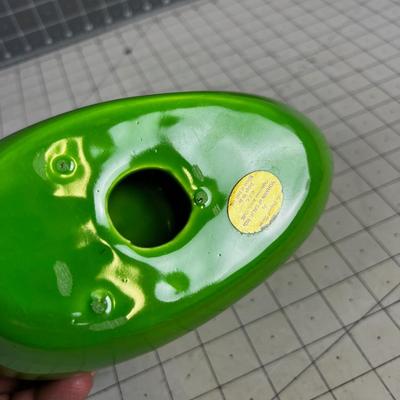 Green Ceramic Whimsical Soap Dish (whale of deal) 
