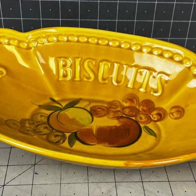 Los Angels Pottery Bread Dish 1962 
