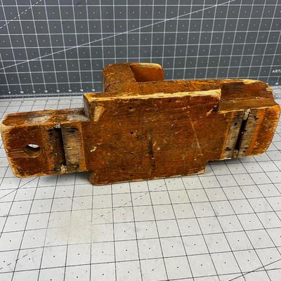 Antique WOOD Toy Truck with SQUIRT Decal