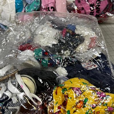 Large Bag of Toddler Clothes and Shoes. 