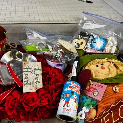 Large Lot of Cute Holiday Decorations