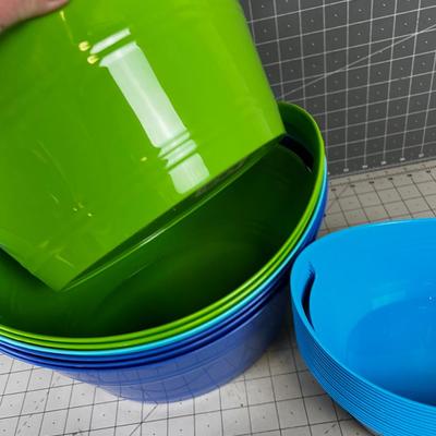 Plastic Tubs Small and Medium 