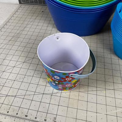 Plastic Tubs Small and Medium 