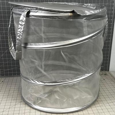 Collapsible Net Basket, Great for Laundry or Toys