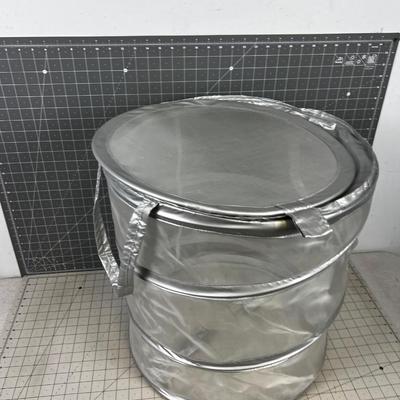 Collapsible Net Basket, Great for Laundry or Toys