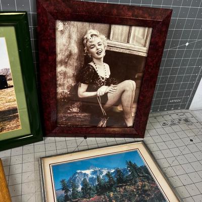 Lot of Vintage Pictures. (4) Marilyn Monroe etc. 