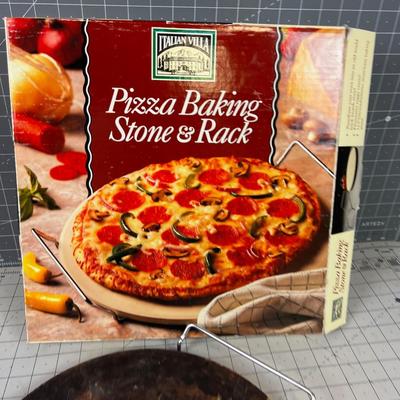 Baking Stone with Rack