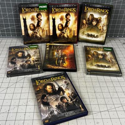 Lord of the Rings (7) DVD 