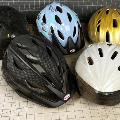 5 Bike Helmets 