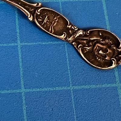 Small Sterling Silver Souvenir Spoon