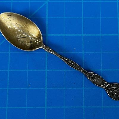 Small Sterling Silver Souvenir Spoon