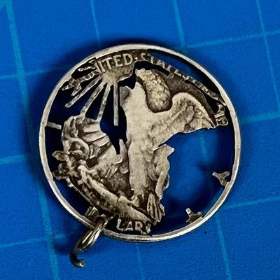 Walking Liberty Pendant 