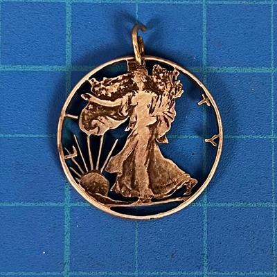 Walking Liberty Pendant 