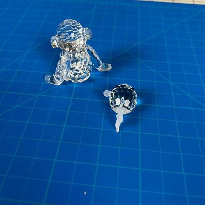 Darling Swarovski Crystal Fish & Monkey 