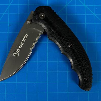 Black Label Tactical Blades Folding Knife