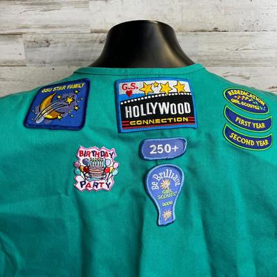 Girl Scout Patch VEST, XXL Junior Vest
