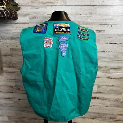 Girl Scout Patch VEST, XXL Junior Vest