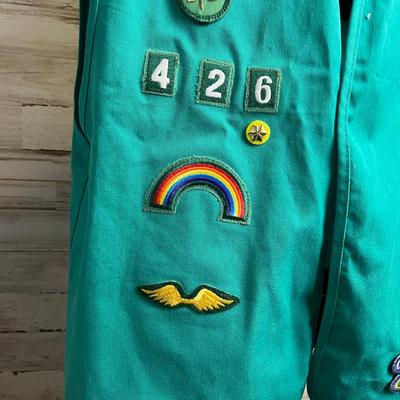 Girl Scout Patch VEST, XXL Junior Vest