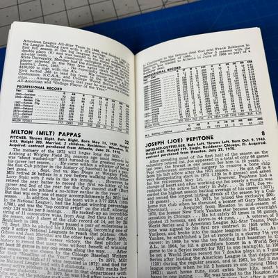 1973 Chicago Cubs Official Roster Book