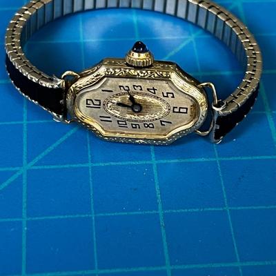 Antique STAR WATCH Swiss Made. THE BEST!!! 14K White Gold 