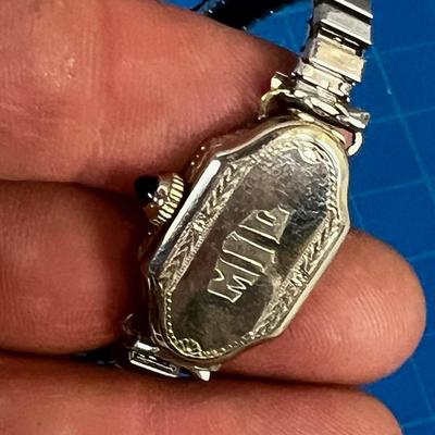 Antique STAR WATCH Swiss Made. THE BEST!!! 14K White Gold 