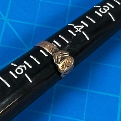 Antique Gold Ring 10 K 