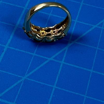 14 K Ruby and Diamond RING. Very Pretty! 