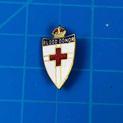 Blood Donor Enamel Pin 