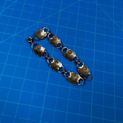Antique Silver Linked Bracelet